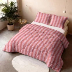 Lazy Dekbed Zonder Overtrek Bonbon - Roze