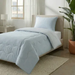 Lazy Dekbed Zonder Overtrek - - Blauw