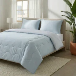 Lazy Dekbed Zonder Overtrek - - Blauw