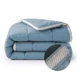 Lazy Dekbed Zonder Overtrek - 3D Air - Blauw