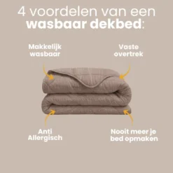 Lazy Dekbed Zonder Overtrek - Dandelion