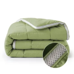 Lazy Dekbed Zonder Overtrek - 3D Air - Groen