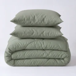 Lazy Dekbed Zonder Overtrek - Groen