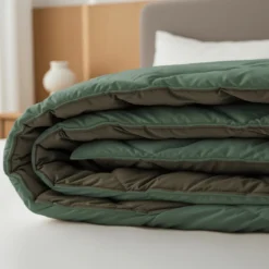 Lazy Dekbed Zonder Overtrek - Groen/Kaki