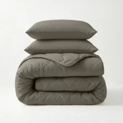 Lazy Dekbed Zonder Overtrek - Kaki