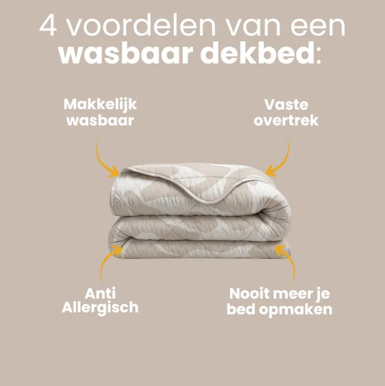 Lazy Dekbed Zonder Overtrek - Kello