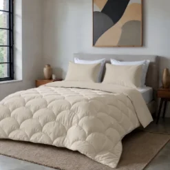 Lazy Dekbed Zonder Overtrek - Licht Taupe