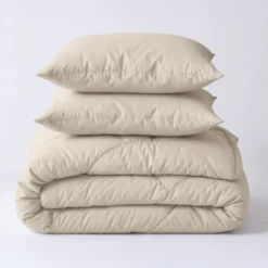 Lazy Dekbed Zonder Overtrek - Licht Taupe