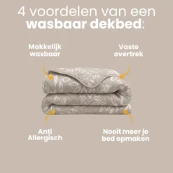 Lazy Dekbed Zonder Overtrek - Neva