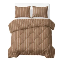 Lazy Dekbed Zonder Overtrek Poplin - Taupe