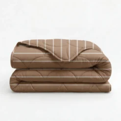 Lazy Dekbed Zonder Overtrek Poplin - Taupe