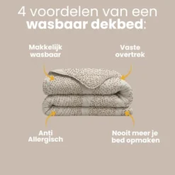 Lazy Dekbed Zonder Overtrek - Royal Mountains