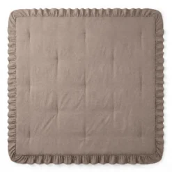 Lazy Dekbed Zonder Overtrek Ruffles - Taupe