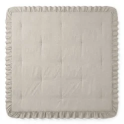 Lazy Dekbed Zonder Overtrek Ruffles - Taupe/Grijs