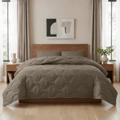 Lazy Dekbed Zonder Overtrek - Teak