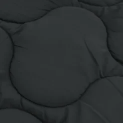 Lazy Dekbed Zonder Overtrek - Teddy - Zwart