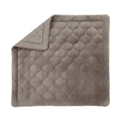 Lazy Dekbed Zonder Overtrek - Teddy - Taupe/Grijs