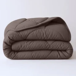 Lazy Dekbed Zonder Overtrek - Uni - Bruin