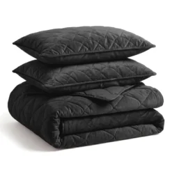 Lazy Dekbed Zonder Overtrek - Velvet - Zwart