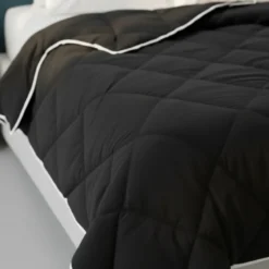 Lazy Dekbed Zonder Overtrek - Zwart