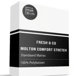 Molton Hoeslaken Comfort Stretch - Standaard Matras