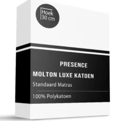 Molton Hoeslaken - Luxe Katoen Waterdicht - Standaard Matras
