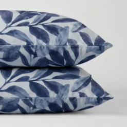 2-PACK Kussenslopen Katoen - Flower Nature