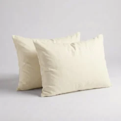 2-PACK Kussenslopen Uni - Off White