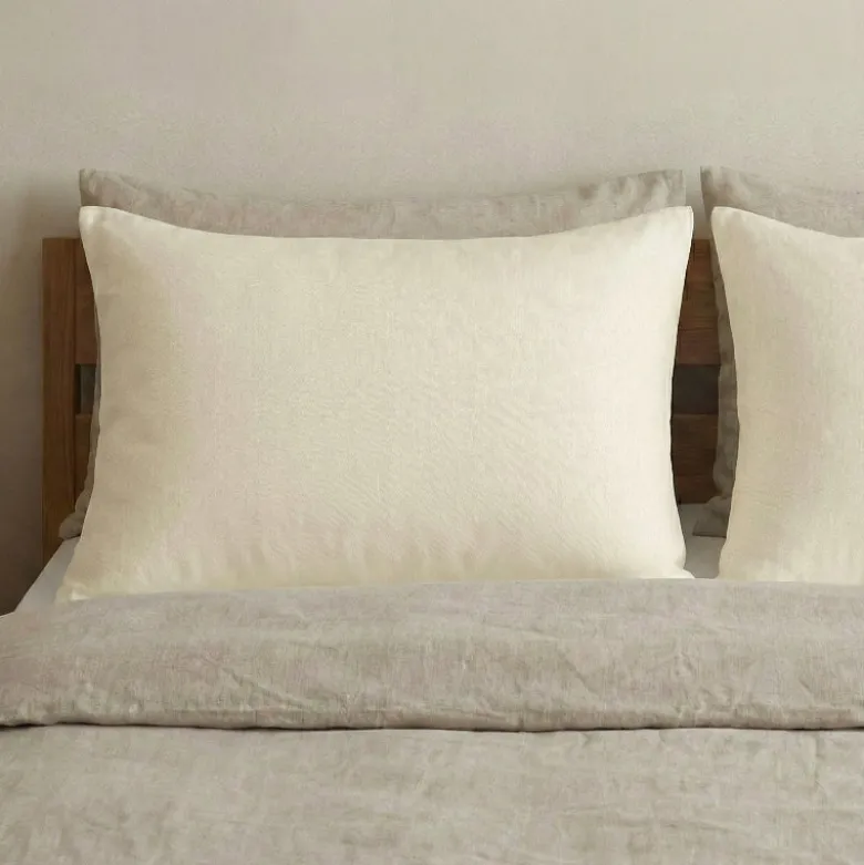 2-PACK Kussenslopen Uni - Off White