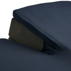 Splittopper Hoeslaken - Egyptisch Katoen Stretch - Navy