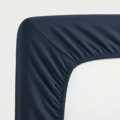 Topper Hoeslaken - Egyptisch Katoen Jersey Stretch - Navy