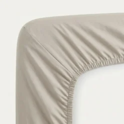 Topper Hoeslaken - Katoen Dubbel Jersey - Crème