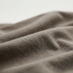 Topper Hoeslaken - Katoen Dubbel Jersey - Taupe