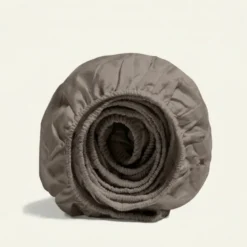 Topper Hoeslaken - Katoen Dubbel Jersey - Taupe