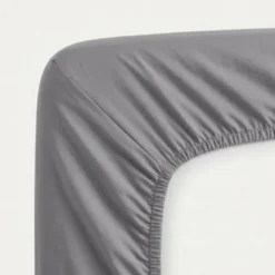 Topper Hoeslaken - Mako Jersey Katoen - Taupe