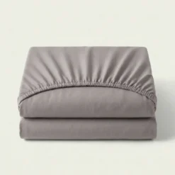 Topper Hoeslaken - Mako Jersey Katoen - Taupe